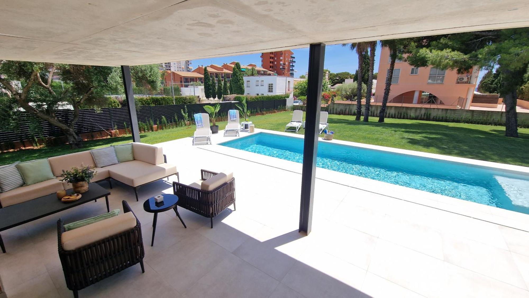 Exclusiva Villa, Lujo Y Descanso Benicassim Luaran gambar