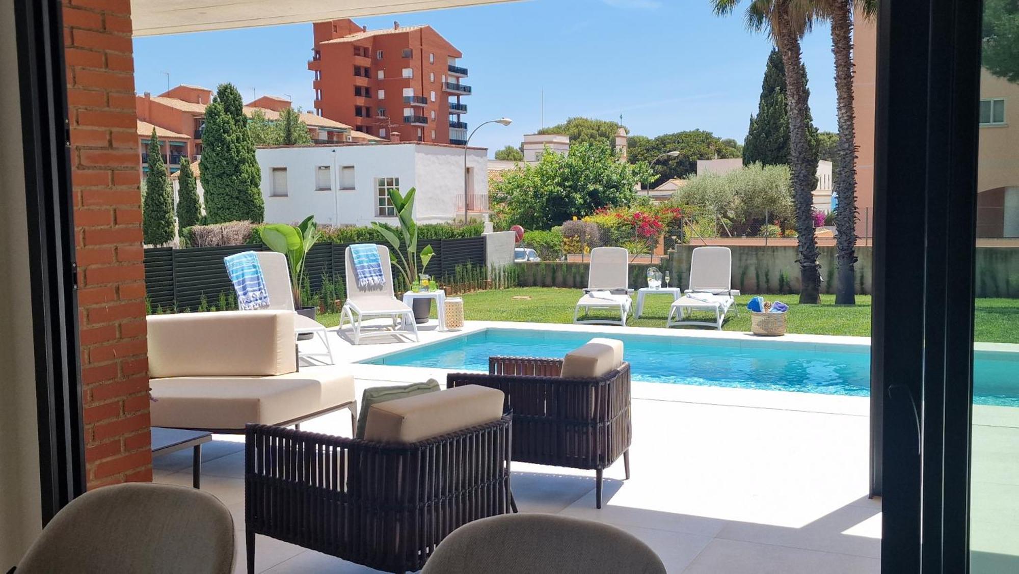 Exclusiva Villa, Lujo Y Descanso Benicassim Luaran gambar